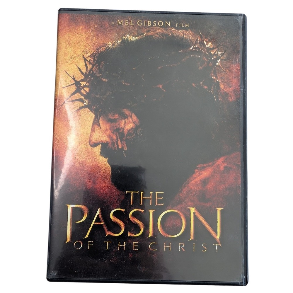 The Passion Of The Christ Mel Gibson DVD Full Screen Religious Jesus Christian